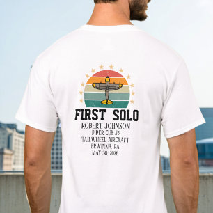 PILOT-Retro-Personalisiert T-Shirt