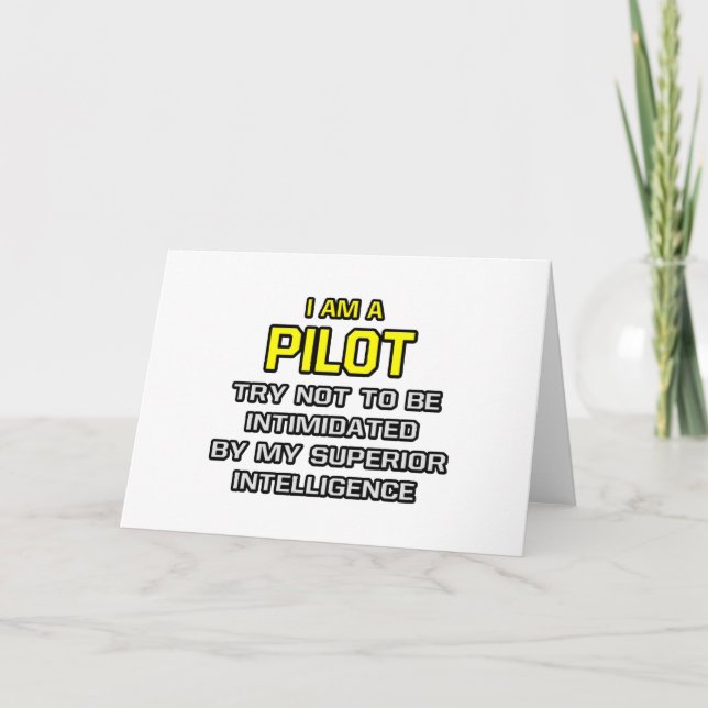 Pilot...Überlegene Intelligenz Karte (Vorderseite)