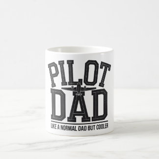 Pilot-Vater Cooler als normale Keepake-Tasse Kaffeetasse