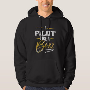 PILOT wie ein Boss Floss wie ein Boss Hoodie
