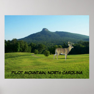 PILOTBERG, NORDKAROLINA POSTER