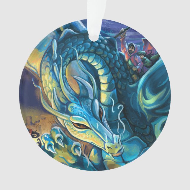 Pilote de dragon bleu (devant)