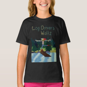 Pilote de journal&x27 ; s T-shirt classique valse