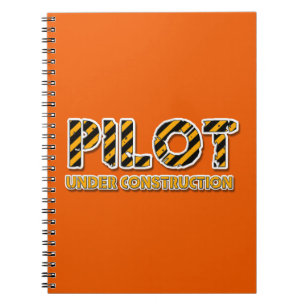 Pilote en construction Spiral Photo Carnet