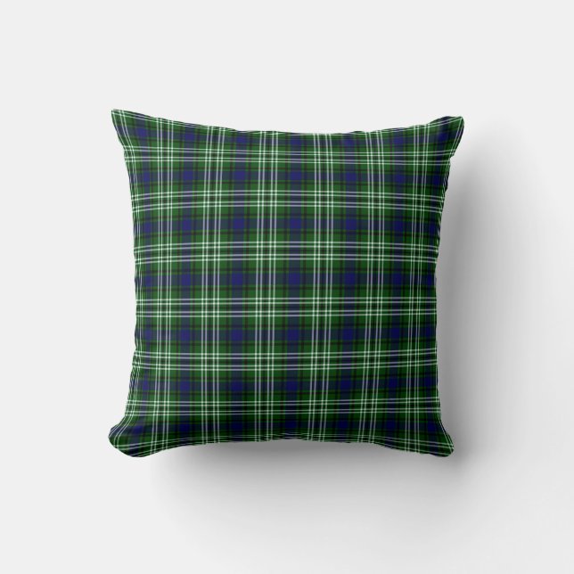 Pilote Jeu Plaid Coussin Tartan Blackadder (Recto)