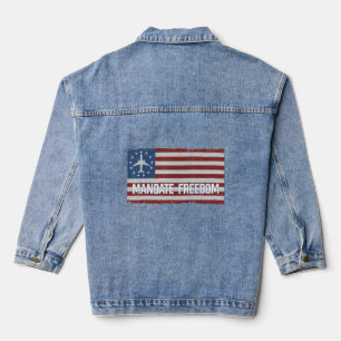 Pilote Usa Drapeau Pas de mandat Médicale tyrannie