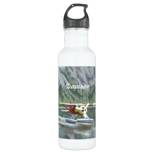 Piloten Bush Flugzeug Fanatic Edelstahlflasche