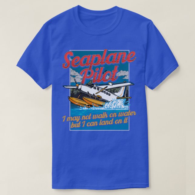 Piloten für Seeleute Lieben für Piloten Lizenzgesc T-Shirt (Design vorne)