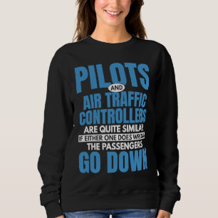 Piloten und Fluglotsen ähnliche Aviatio Sweatshirt