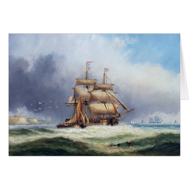 Pilotenboot Isle of Wright 1887 (Vorderseite (Horizontal))