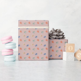 Pilotenschläger in Rosa Geschenkpapier
