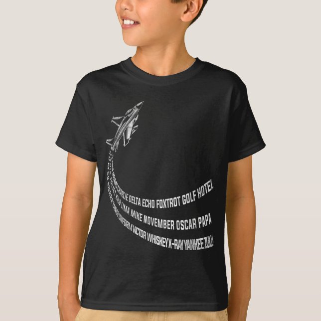 Pilotin für den Flughafen T-Shirt (Vorderseite)