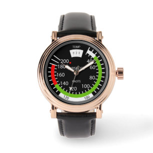 Pilotin für die vertikale Geschwindigkeitsanzeige Armbanduhr