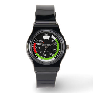 Pilotin für die vertikale Geschwindigkeitsanzeige Armbanduhr