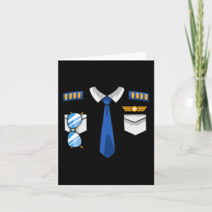 Pilotin Luftfahrzeug für Uniform-Kostüme Luftfahrt Karte