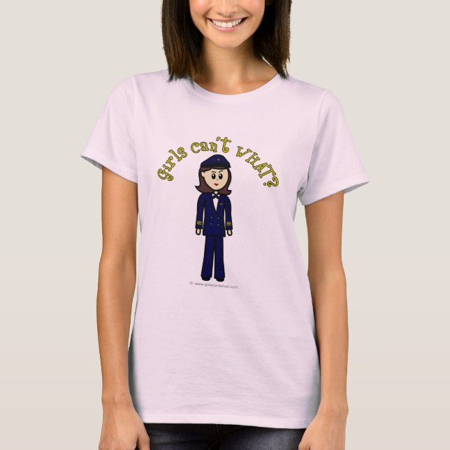 Pilotin T-Shirt (Vorderseite)