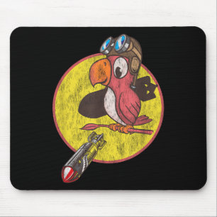 Pilotpflaster für Wwii-Veteranen des Zweiten Weltk Mousepad
