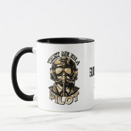 Pilotprogramm für coolen Not leidenden Individuell Tasse