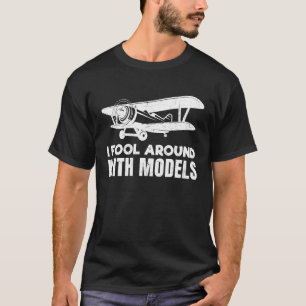 Pilotprogramm für das RC-Modell des Flugzeug T-Shirt