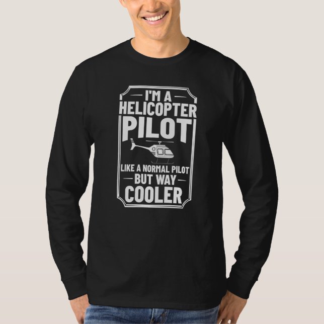 Pilotprogramm für die Remote-Kontrolle des Hubschr T-Shirt (Vorderseite)