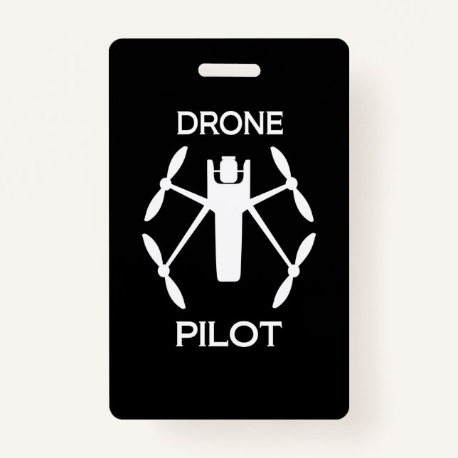 Pilotprogramm für Drohne in Klassen Ausweis (Vorderseite)