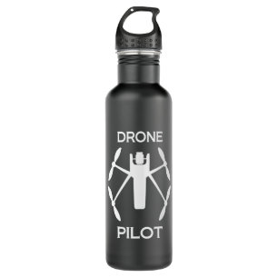 Pilotprogramm für Drohne in Klassen Edelstahlflasche