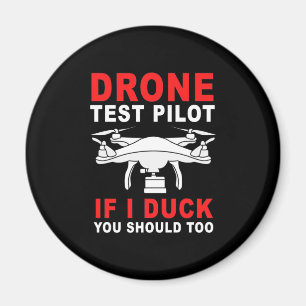 Pilotprogramm für Drohnenprüfungen Magnet
