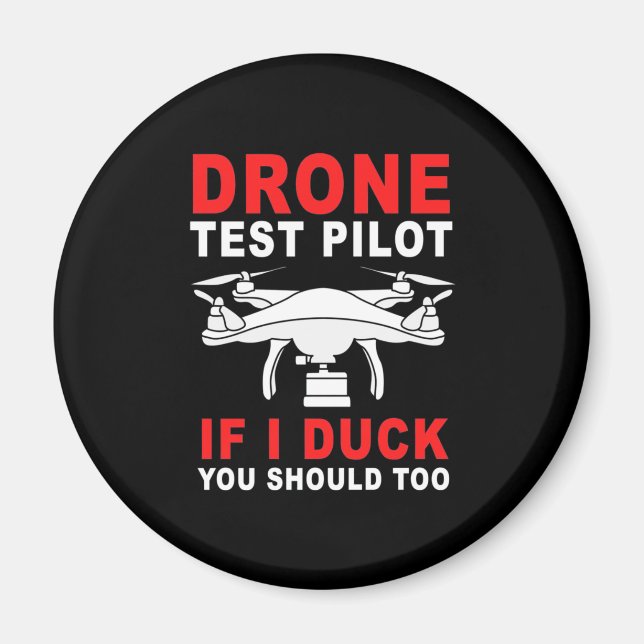 Pilotprogramm für Drohnenprüfungen Magnet (Vorne)
