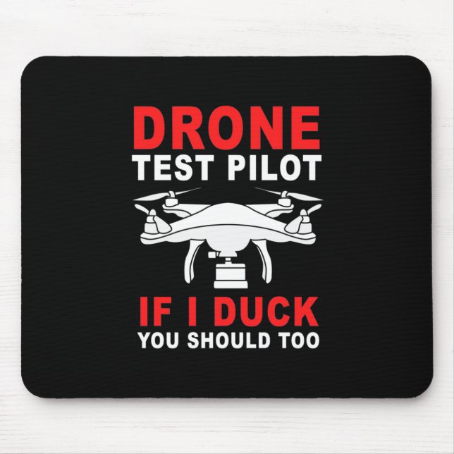 Pilotprogramm für Drohnenprüfungen Mousepad (Vorne)