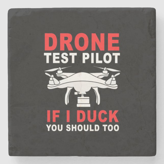 Pilotprogramm für Drohnenprüfungen Steinuntersetzer (Vorderseite)