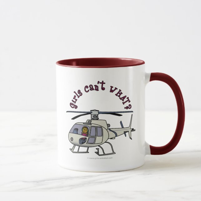 Pilotprogramm für Dunkelhubschrauber Tasse (Rechts)