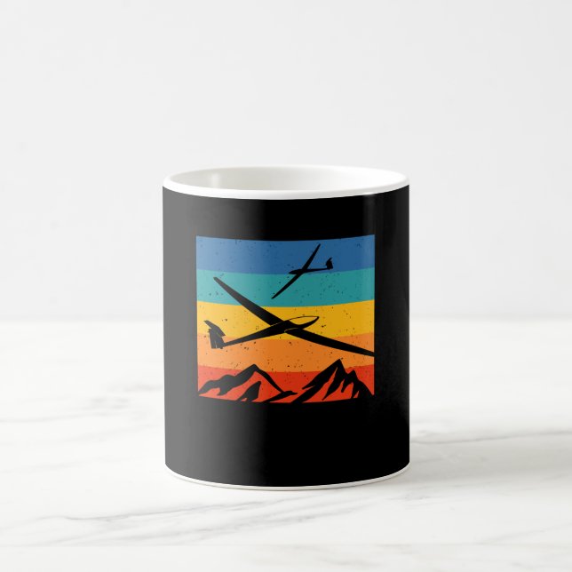Pilotprogramm für Gleitschirmflieger Kaffeetasse (Mittel)