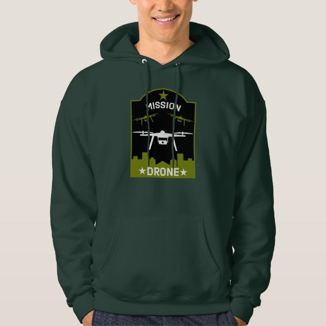 Pilotprogramm für Hobby Drone Hoodie (Vorderseite)