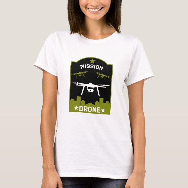 Pilotprogramm für Hobby Drone T-Shirt (Vorderseite)