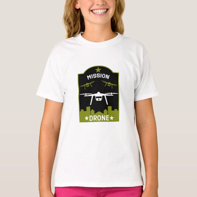 Pilotprogramm für Hobby Drone T-Shirt (Vorderseite)