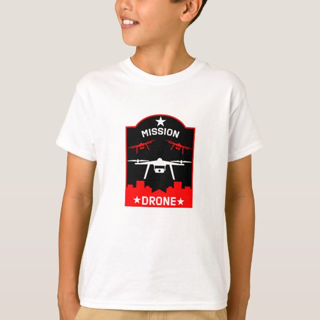 Pilotprogramm für Hobby Drone T-Shirt (Vorderseite)