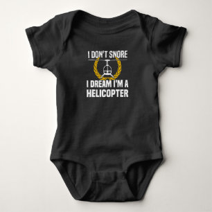 Pilotprogramm für Hubschrauber-Sprichwort-Hobby-P Baby Strampler