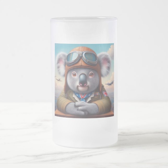 Pilotprogramm für Koala Mattglas Bierglas (Mittel)