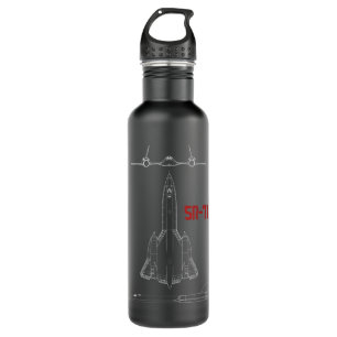 Pilotprogramm für Militärflugzeuge Sr-71 Blackbird Edelstahlflasche