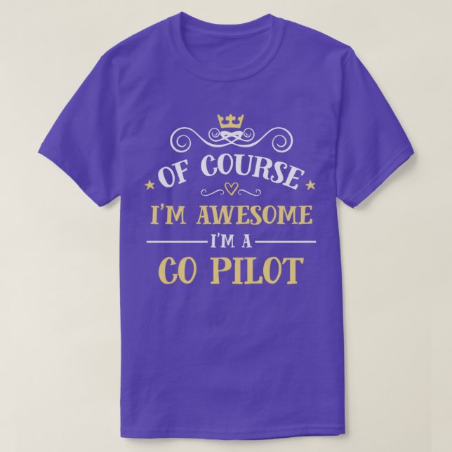 Pilotprogramm für phantastisches Co-Pilotprogramm T-Shirt (Design vorne)