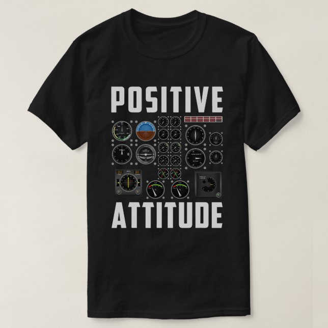 Pilotprogramm für positive Einstellung 2 T-Shirt (Design vorne)