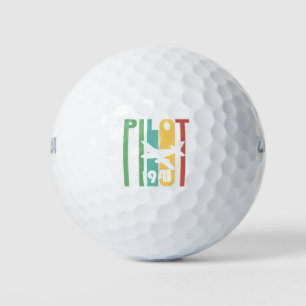 Pilotprogramm für Stilflugzeuge 1941 Vintag Golfball