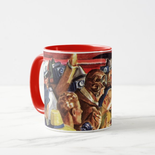 Pilotprogramm für Vintage Single-Prop-Flugzeuge mi Tasse (Vorderseite Links)