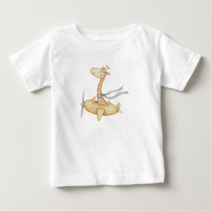 Pilotprogramm für WasserfarbenGiraffen Baby T-shirt