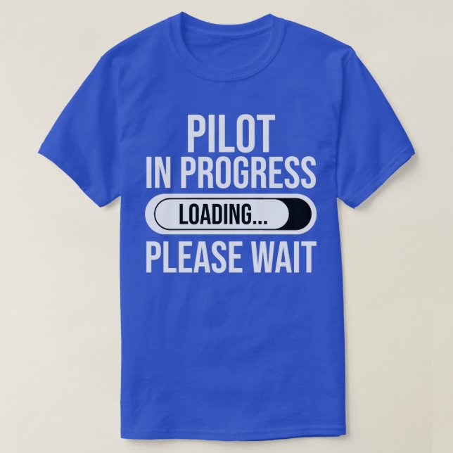 Pilotprogramm im laufenden Laden Bitte warten Funn T-Shirt (Design vorne)