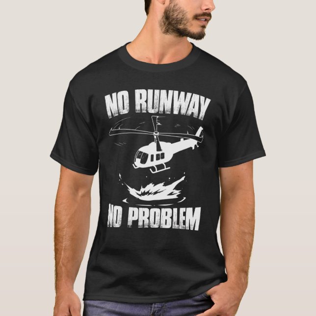Pilotprogramm "Kein Start kein Problem" für Hubsch T-Shirt (Vorderseite)