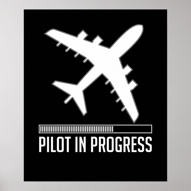 Pilotprogramm läuft poster (Vorne)