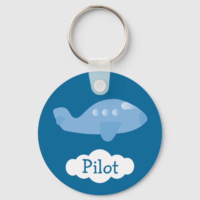 Pilotprogramm mit benutzerdefinierbarem Blue-Carto Schlüsselanhänger (Vorderseite)