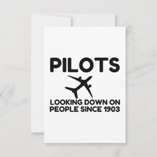 Pilots Dankeskarte