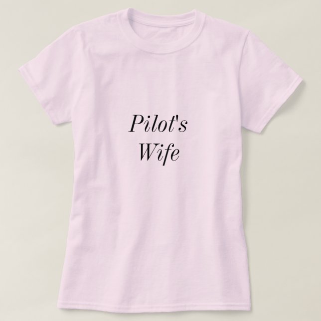 Pilot'sWife T-Shirt (Design vorne)